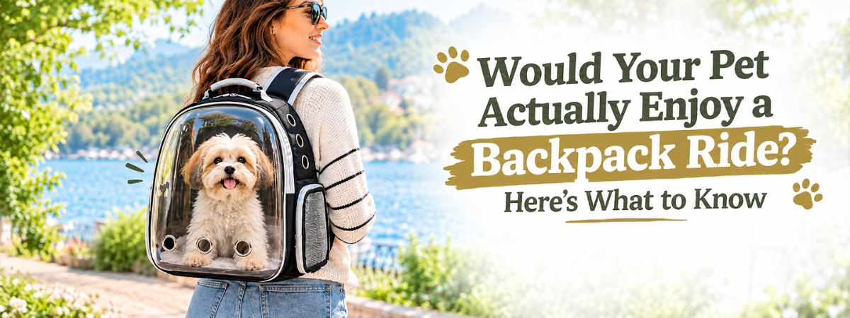 Would Your Pet Actually Enjoy a Backpack Ride? Here’s What to Know