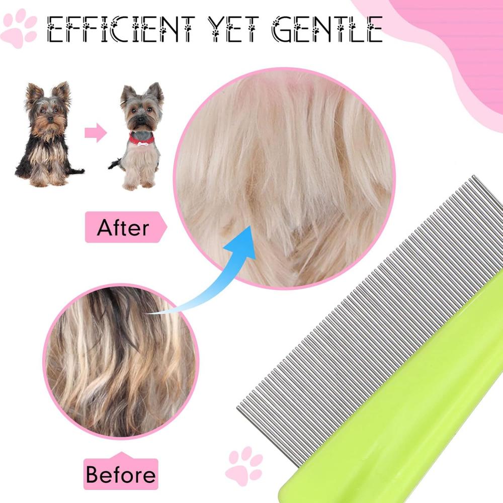 Pet Grooming Duo – Brush & Comb