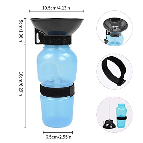 Pet Water Bottle dimensions and components