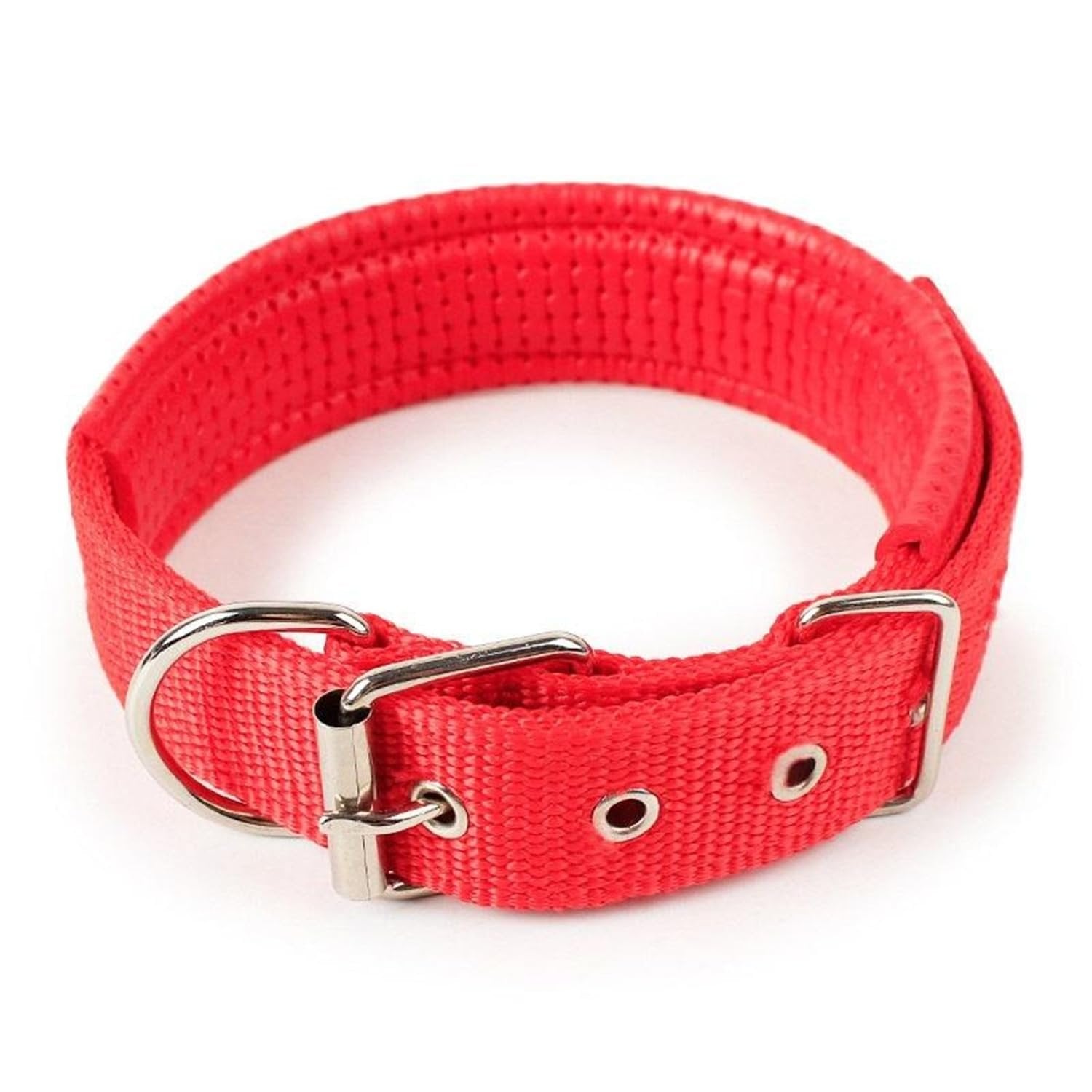 Pawington Adjustable Belt and Leash Set for Dogs (1 Inch) - Red