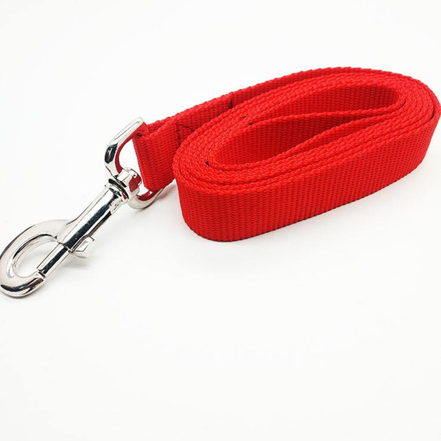 Pawington Adjustable Belt and Leash Set for Dogs (1 Inch) - Red