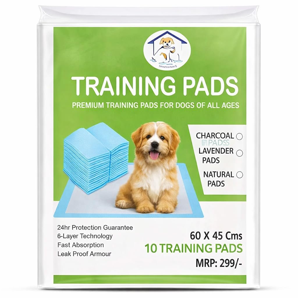 Pawington Dog Training Pads 60 x 45 cm (Pack of 10)