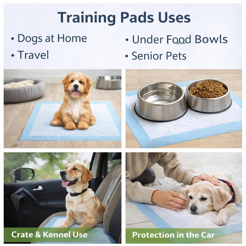 Pawington Dog Training Pads 60 x 45 cm (Pack of 10)