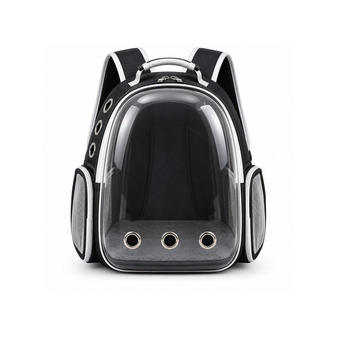 Transparent Pet Carrier Backpack - Breathable Travel Bag for Cats & Small Dogs